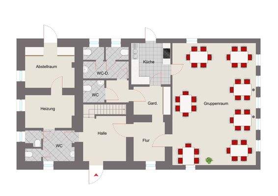 Grundriss Erdgeschoss