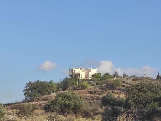 Kreta, Atsipopoulo: Schöne geräumige Villa mit Meerblick und Bergblick zu verkaufen