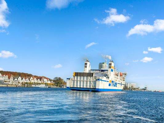 Blick von der Priwallfähre