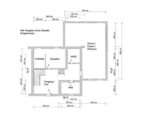 Grundriss Erdgeschoss