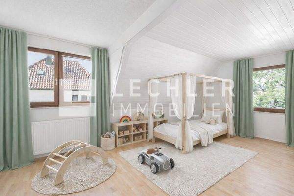 Kinderzimmer (virtuell möbliert)