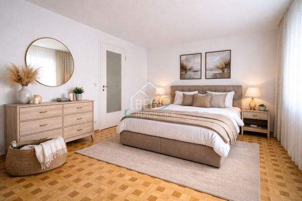 Schlafzimmer visualisiert 1. OG