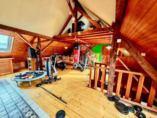 RIESIGER ausgebauter Dachboden