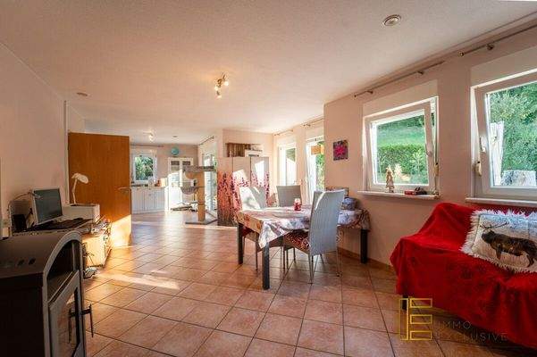 offener Wohn-, Essbereich EG