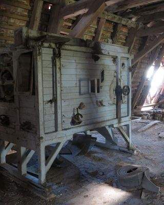 Kornmühle a. d. Dachboden