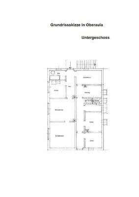Grundriss Einliegeretage