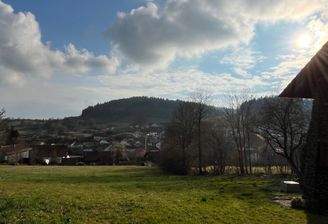 Aussicht (über Grundstück)