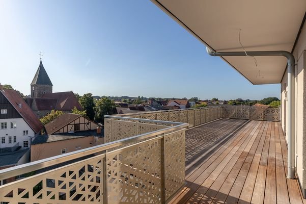 Dachterrasse Westen