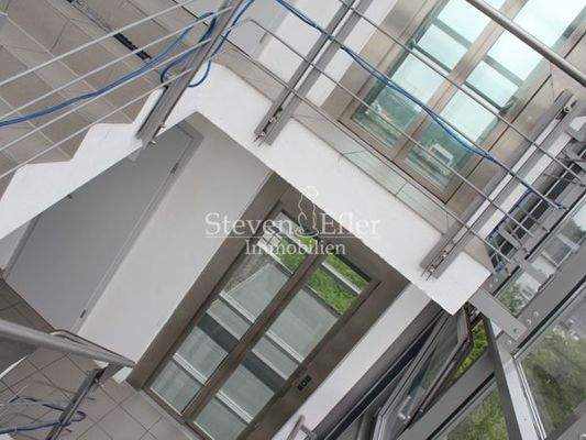 Gläsernes Treppenhaus