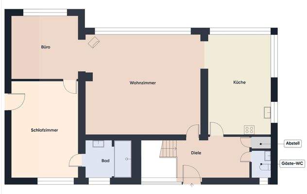 Darstellung Erdgeschoss