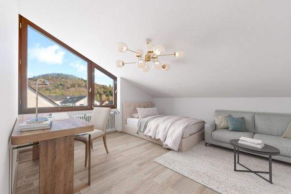 Visualisierung Schlafzimmer OG
