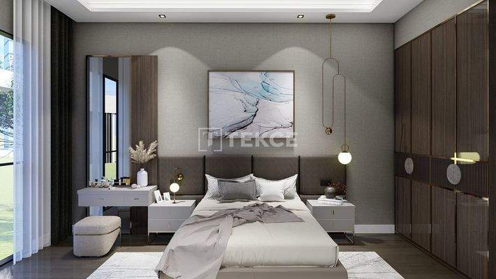 Apartments in a Luxury Project 200 M from the Sea in Antalya Lara