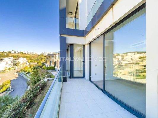 Ready to Move Apartments in a Secure Complex in Bodrum