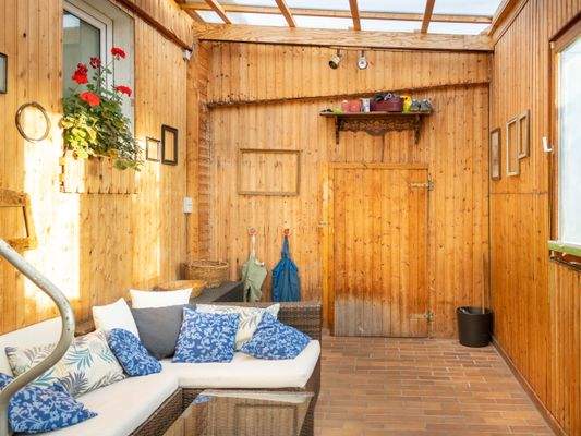 Schöner Wintergarten 