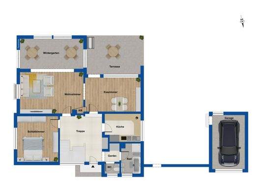 Grundriss Erdgeschoss