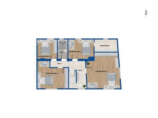 Grundriss Obergeschoss