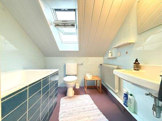 Badezimmer Dachgeschoss