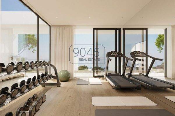 Moderne Neubauvilla mit Infinity-Pool und Seeblick in privilegierter Lage von Garda