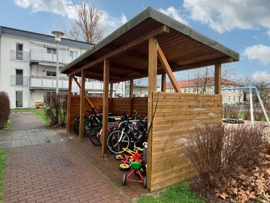 Abstellplatz für Fahrräder