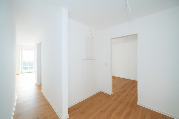 Platz für Garderobe