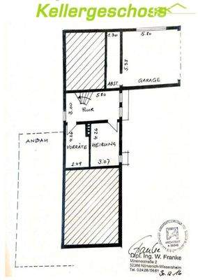 Grundriss Kellergeschoss