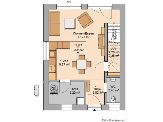 Grundriss Erdgeschoss