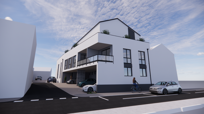 Visualisierung Straßenansicht