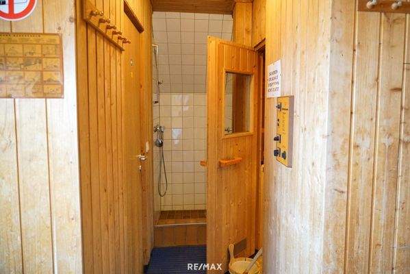 gemeinschaftliche Sauna