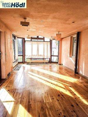 Anbau mit Zugang in den Garten