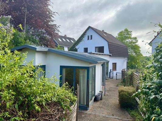 Rückansicht inkl. Anbau