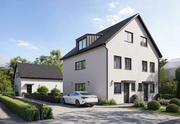 Vorne DHH / Hintergrund EFH