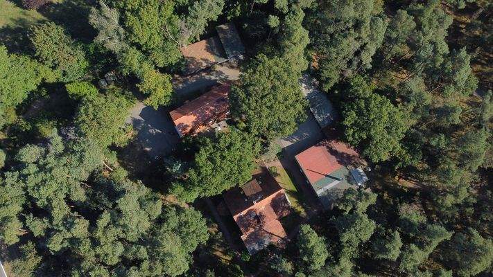 Blick auf die Bebauung