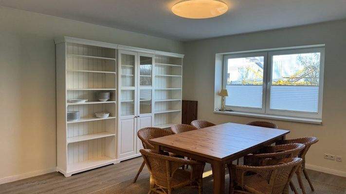 Essbereich im Untergeschoss