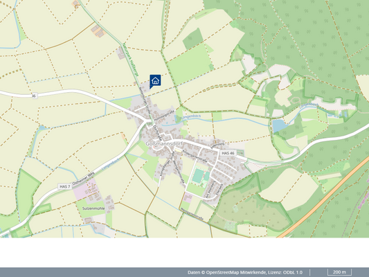 Lagehinweis - Wohnen mit der Natur als Nachbarn