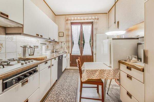 Küche im Hochparterre