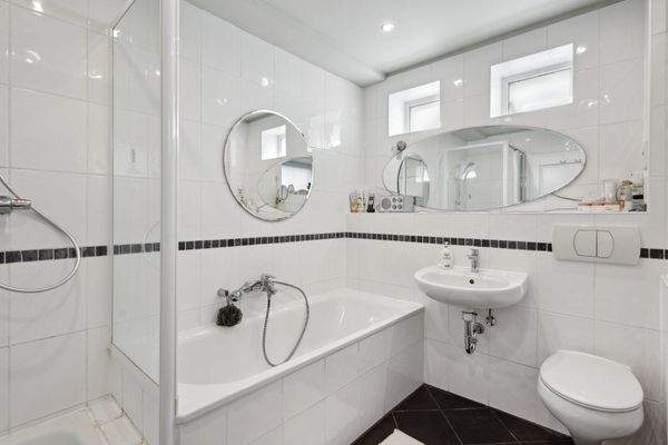 Badezimmer im Souterrain