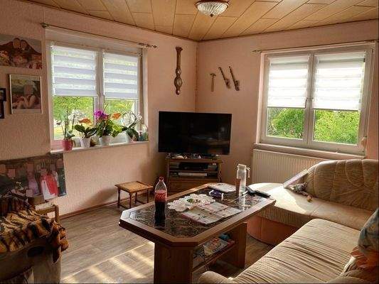 großes Wohnzimmer  - Wohnung Erdgeschoss