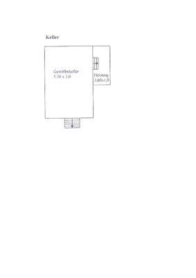 Grundriss Keller