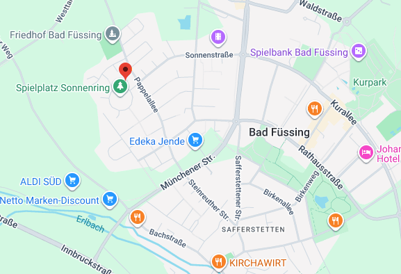 Lageplan/ Kartenansicht