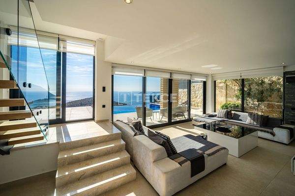 Luxury Sea View Property with Pool in Kalkan Kaş