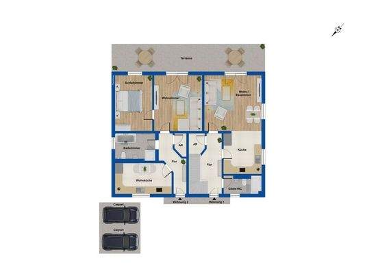 Grundriss Erdgeschoss