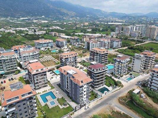 Centrally-Located Flats 100 m from the Sea in Alanya Kestel