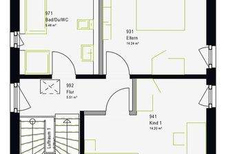 Grundriss Dachgeschoss