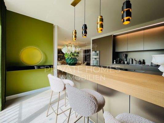 Küche angrenzend zum offenen Wohnbereich