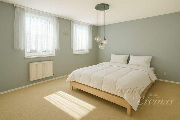 Schlafzimmer 1.OG visualisiert