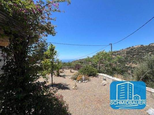 Kreta, Krevvatas: Charmantes Haus mit herrlichem Meerblick zur Südküste zu verkaufen