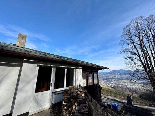 mit Blick auf Hallein