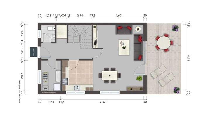 Grundriss Erdgeschoss