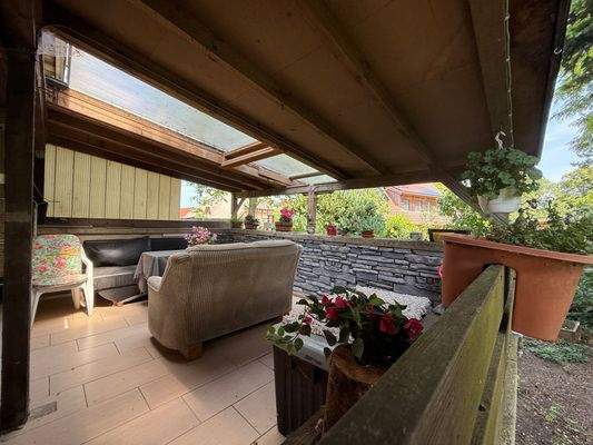 Terrasse am Wintergarten