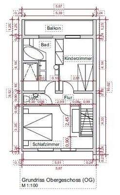 Grundriss 1.Obergeschoss